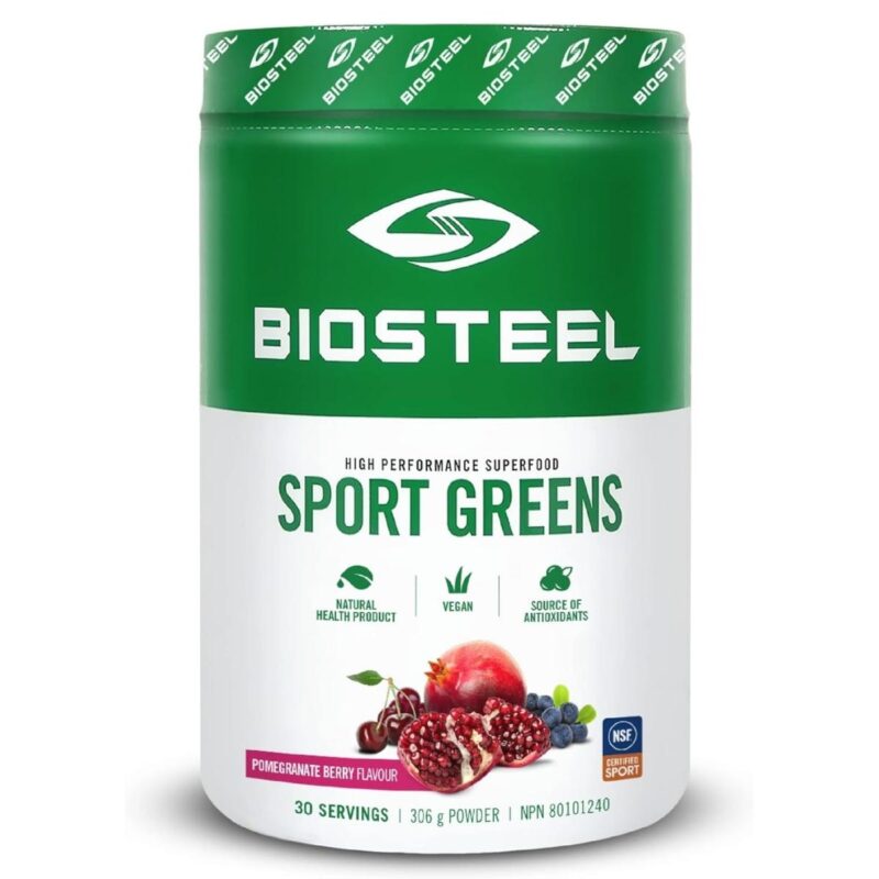 BioSteel Greens Superfood – Pomogranate Berry | Nutrient-Rich Antioxidant Blend for Immunity & Digestion