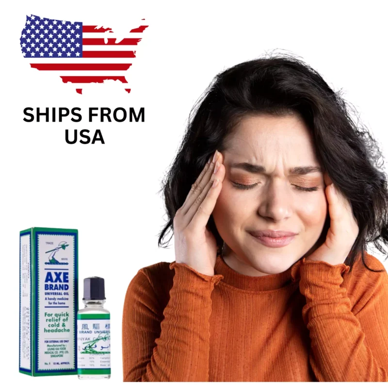 Axe Brand Universal Oil 10ml | Fast Relief for Headaches, Muscle & Joint Pain