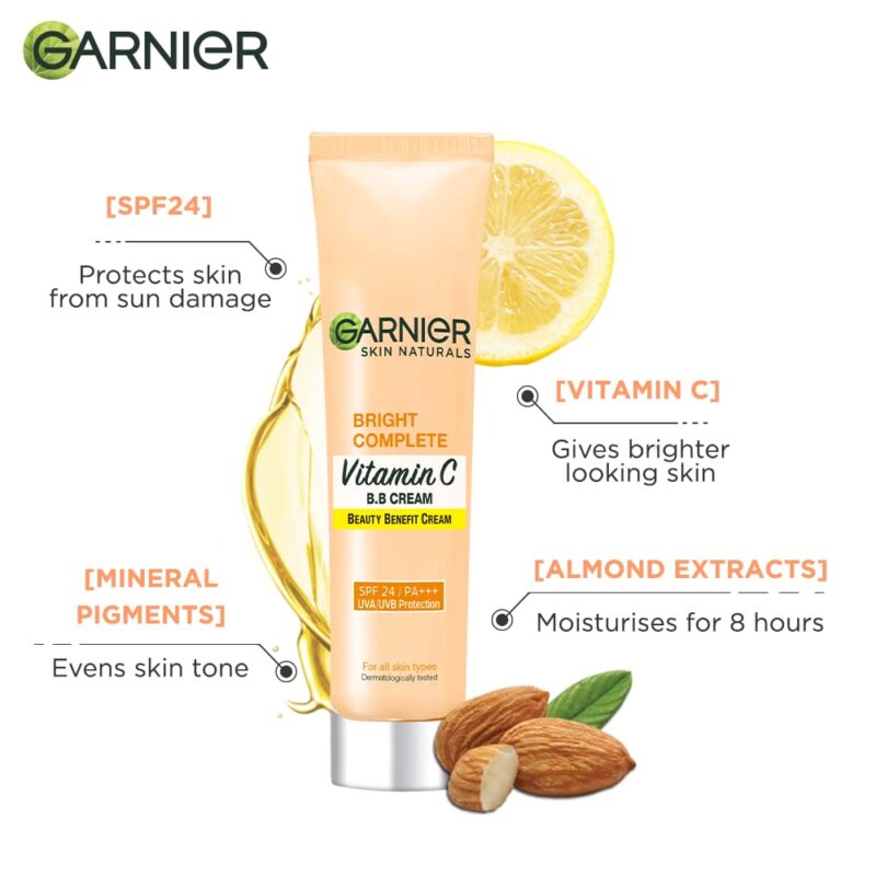 Garnier Skin Naturals BB Cream Miracle Skin Perfector, 30gm – Big Size, Perfect Skin - Image 2