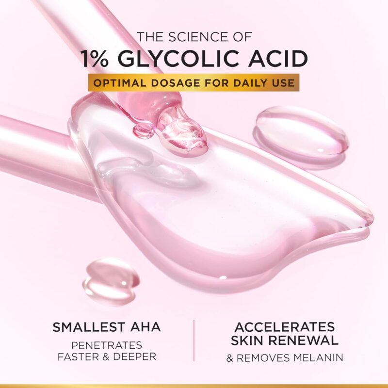 L’Oréal Paris Glycolic Bright Serum – 15ml for Dark Spots & Skin Brightening - Image 3