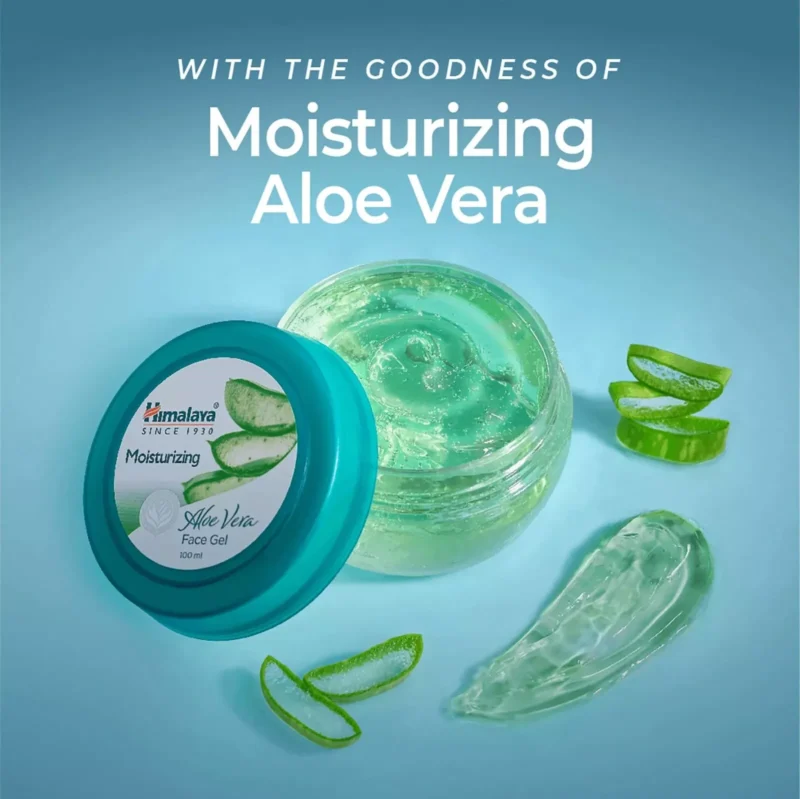 Himalaya Herbals Moisturizing Aloe Vera Face Gel – 100ml - Image 2
