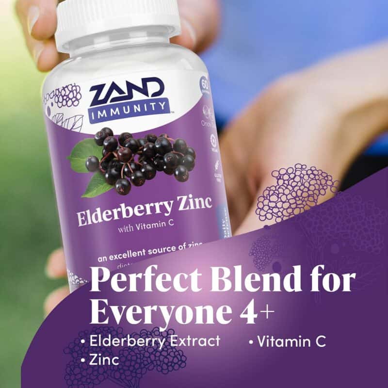 Zand Elderberry + Vitamin C Orange Gummies | Immune Support* | Gluten-Free | Vegetarian | 60 Count - Image 3