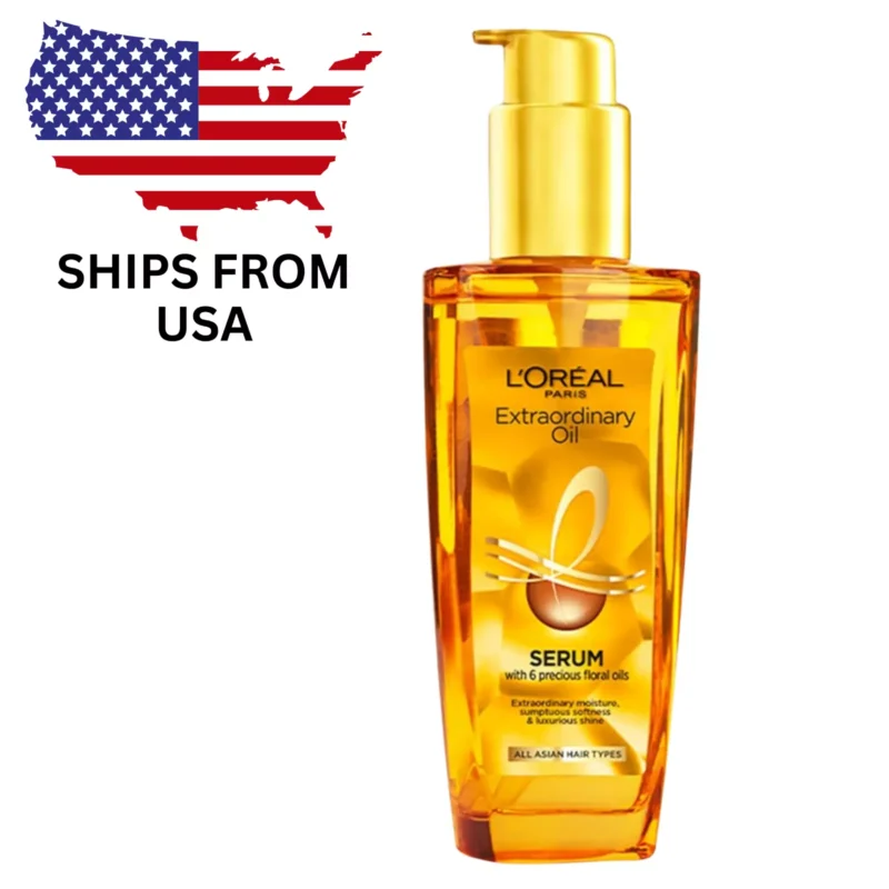 L'Oréal Paris Extraordinary Oil Serum with 6 Precious Floral Oils for Radiant Hair