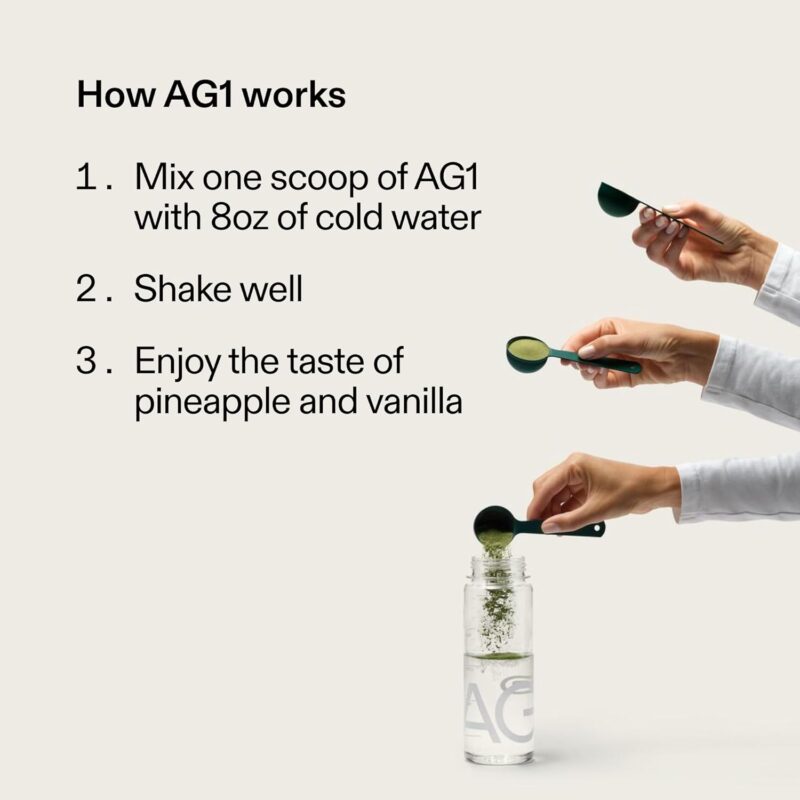 AG1 Comprehensive Convenient Daily Nutrition 360g Athletic Greens 30 servings - Image 5